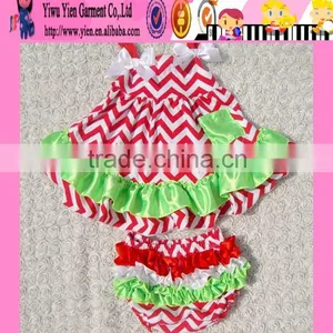 Wave Print Sleeveless Baby Dress Organic Cotton Sleeveless Baby Dress thumbnail-1