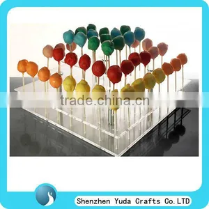 High Quality Popular Square Acrylic Lollipop Stand Display Wholesale From China thumbnail-1