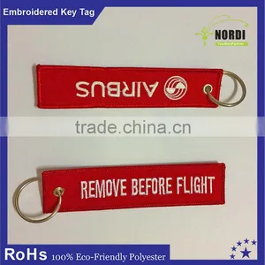 Remove Before Flight Embroidered Keychain thumbnail-6