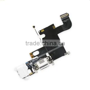 New Original Headphone Jack Audio Ribbon Flex Cable With Connector Pre-installed for Iphone 6 Replacement Part thumbnail-4