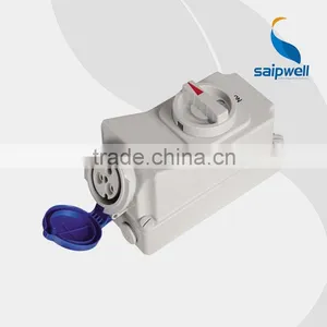 Saipwell 3-way Power Socket Outlet 3 Pin Socket Plug thumbnail-1