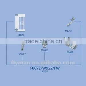 F007E-W922/FW 4X6.0 Gauge Set for Siruba F007E Sewing Machine Part thumbnail-1