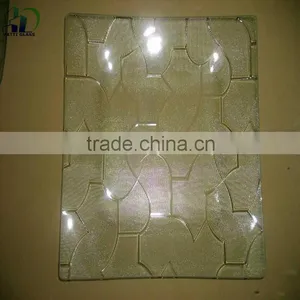 Bronze Figured Patter Glass Bamboo Kasumi Diamond Nashiji Glass thumbnail-3
