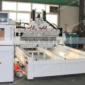 4axis Wood Cylinder Cnc Router With Multi Heads thumbnail-2
