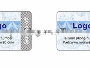 High Quality PET Security Label thumbnail-3
