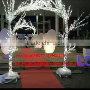 Wholesale Indoor Decoration Garden Flower Arch Wedding Arch Artificial Cherry Tree thumbnail-1