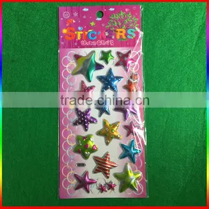 Stars 3D Blister Cartoon Stickers thumbnail-1