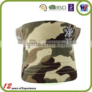 2015 New Fashion Camouflage Military Custom Cap Cotton Sun Visor Hat thumbnail-3