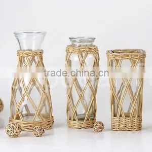 Cheap Colors Home Decoration Different Type Glass Vase in Zibo thumbnail-3