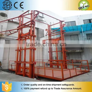 HIGH Transport Construction Material Telescopic Ladder /Guide Hydraulic Lifting Platform thumbnail-1