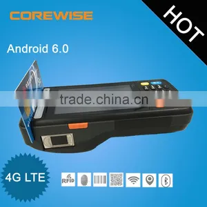 Handheld Smartphone Rugged Tablet qr Code Scanner Thermal Printer With Fbi Fingerprint thumbnail-6