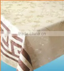 YW3660 Embossed PVC Tablecloth With Non-woven/fannel Backing thumbnail-1