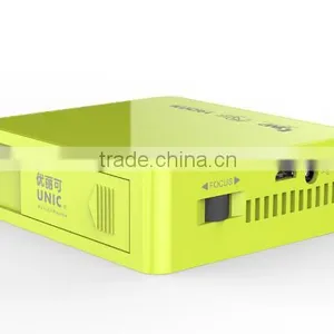 Original Uc50 DLP Mini Projector Full HD 1080P Home Theater Projecting Camera LED Video Home Unic UC50 thumbnail-3