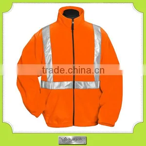 Custom Fluorescent Reflective Fire Proof 3 in 1 Safety Jacket thumbnail-5