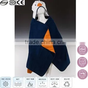 Dark Blue Yellow Duck Kids Animal Bathrobe thumbnail-1
