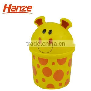 Animal Shape Plastic Desk Trash Can/waste Bin thumbnail-2