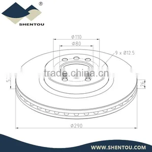 Iveco Truck Brake Disc 4247.1214 thumbnail-1