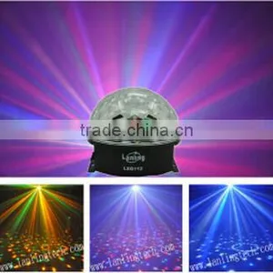 6pcs*1W RGBYWV LCD DMX Crystal Ball Magic Led Light thumbnail-1