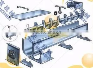 Food Grade Auger / Screw Conveyor for Wheat Flour thumbnail-6
