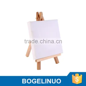 Kids Mini Easel and Canvas Set Canvas 10x10cm thumbnail-1