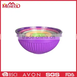 Market New Arrival Popular Reusable Plastic Mixing Bowl Set thumbnail-1