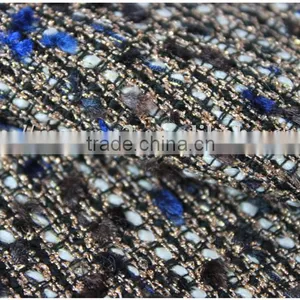 Elegant Polyester Wool Fabric, Soft Wool Polyester Rayon Blend Fabric for Garments thumbnail-5