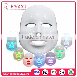 Wholesale 2016 Hot Beauty Face Care Led Mask Skin Rejuvenation Acne Removal 7 Colour Led Mask for Help Beauty Face Cream Absorb thumbnail-1