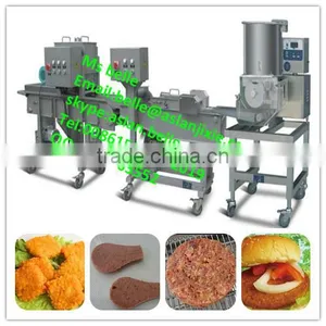 Automatic Burger Patty Beef Processing Line/burger Patty Beef Making Machine thumbnail-1