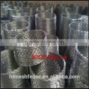 300mm BTO30 Cover Length 8m Galvanzied Concertina Razor Wire thumbnail-1