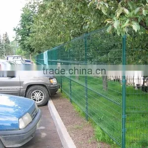 3d Security Outdoor Border Grille Wire Welded Mesh Fencing Garden Border Fence thumbnail-5