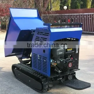 Europe Hot Selling SF0650 Mini Track Dumper With Hydraulic Tipping thumbnail-6