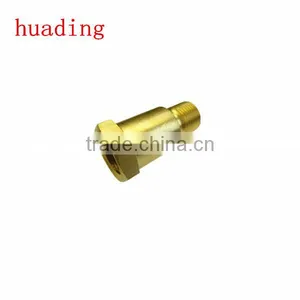 Brass 1/4-inch Pneumatic Female and Male Hex Head Adaptor thumbnail-1