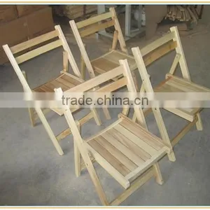 Classical Model Outdoor Foldable Chair Wood thumbnail-3