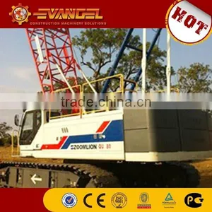 Zoomlion Telescopic Boom Crawler Crane for Sale, 200 Ton Crawler Crane thumbnail-3