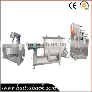 Full Automatic Big Bag Hot Pot Sauce Stir-Frying Mixing Packing Machine Line thumbnail-1