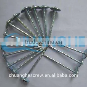 Red Color Head Galvanized Roofing Nail thumbnail-6