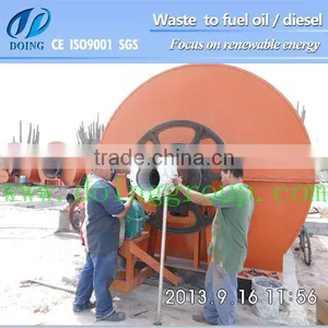 State-of-art Polluttion Free Post-consumer Plastic Waste to Oil Machine thumbnail-1
