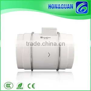 Hon&Guan 8Inch 840CMH Airflow Mixed Flow Inline Duct Fan for Basement thumbnail-1