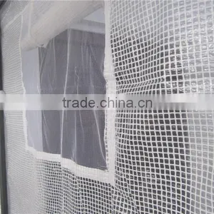 Clear Mesh Tarpaulin,pe Woven Mesh Fabric,mesh Fabric for Greenhouse thumbnail-1