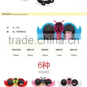 Cheapest 2015 Children's Sunglasses New Cartoon Fashion/promotion Wholesale Colorful Kids Sunglasses thumbnail-4