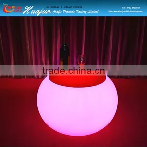 PE Material Led Corner Table,bar Lighting Table for the Coffee Shop,led Rechargeable Colors Changing Table thumbnail-1