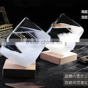 Magic Gift Weather Forcast Glass Bottle Drop Storm Glass Bottle The Water Cube Weather Forecast Bottle thumbnail-3