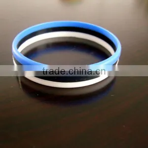 Eco-friendly Silicone Accessory for Men Colorful Bracelet Easter Gifts thumbnail-1