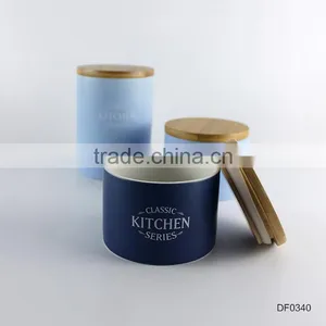 Gifts and Crafts Ceramic Containers Mason Jars Kitchen Canister Set thumbnail-1
