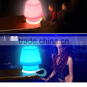 Creative Cellphone Lampshade With Holder. Portable Silicone Lamp-Chimney For Mobile Phone FlashLight thumbnail-5