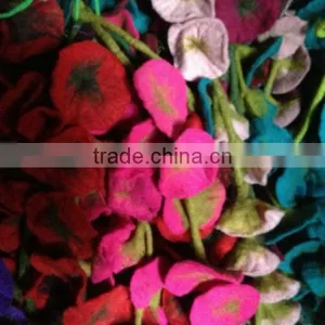 Felt Decorative Flower /Wool Flower Artificial Flower thumbnail-1