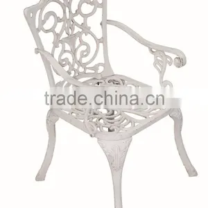 Decorative Indoor Cast Iron Chair thumbnail-1