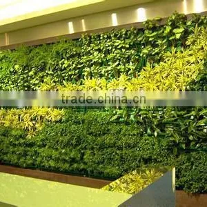Factory Wholesale Artificial Grass Wall uv Resist Artificial Living Plant Moss Wall thumbnail-1