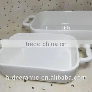 Ceramic Oven Dish/stocked Porcelain Cheese Bakeware Plate thumbnail-4