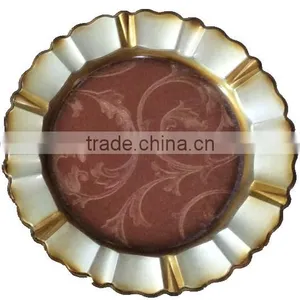 New Style Gold Charger Plate Plastic thumbnail-1